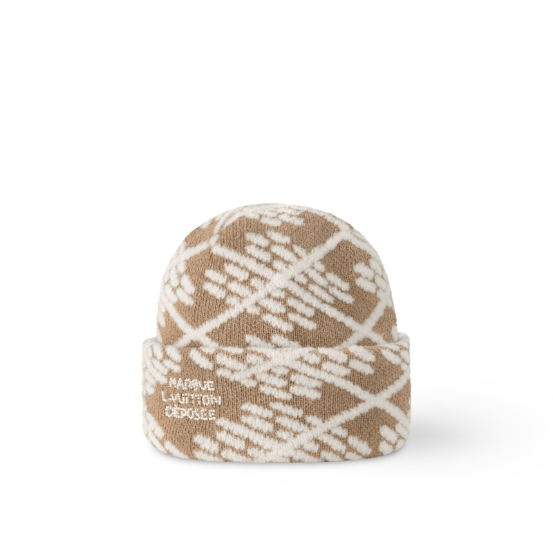 Louis Vuitton LV Crush Damier Argyle Beanie outlook