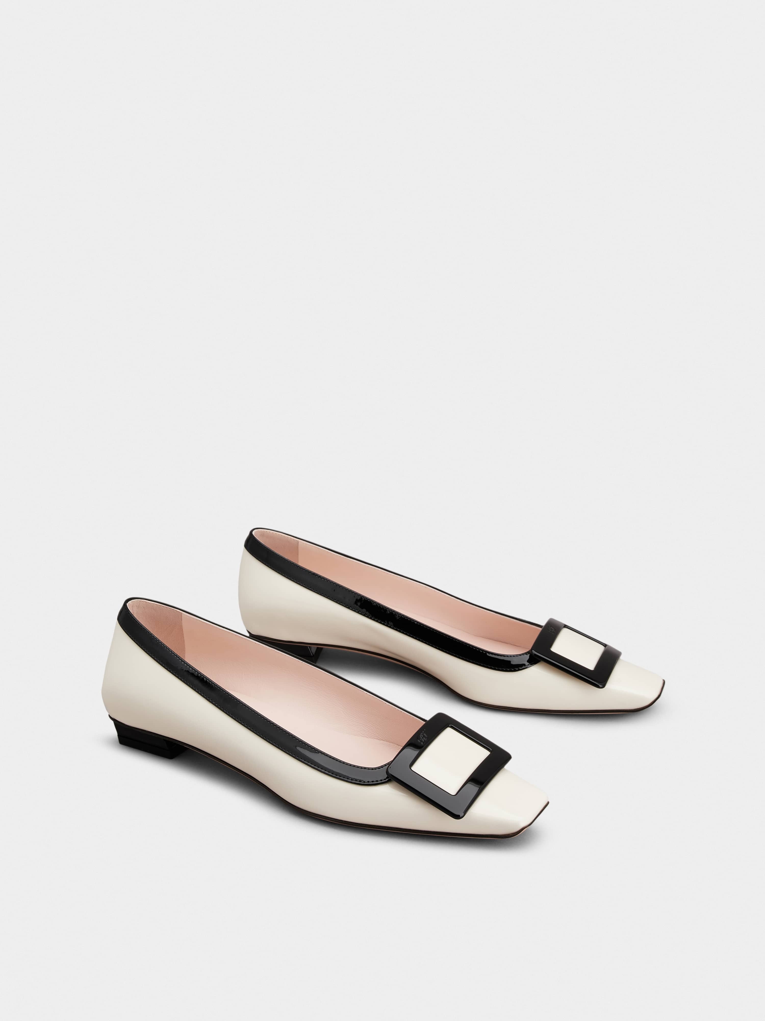Belle Vivier Lacquered Buckle Ballerinas in Patent Leather - 2