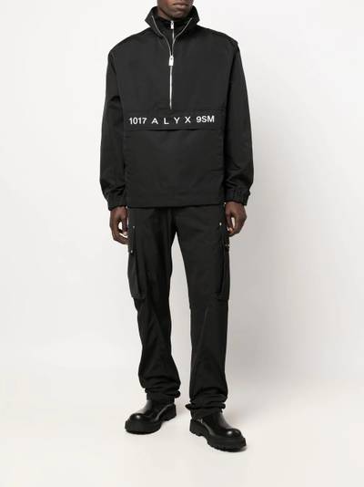 1017 ALYX 9SM logo-print zip-up windbreaker outlook