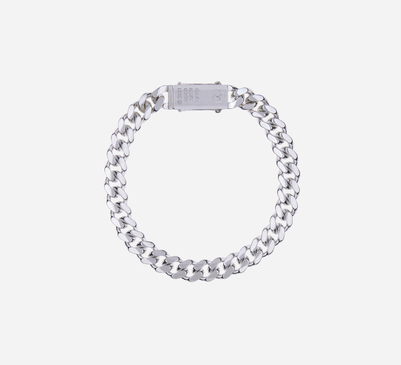 Cuban Link Bracelet - Sterling Silver 1
