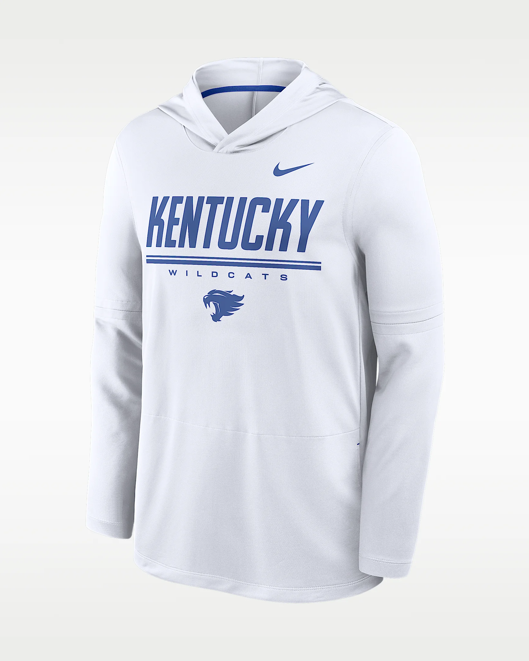 Kentucky Sideline Men's Nike Dri-FIT College Long-Sleeve Hooded Top - 1