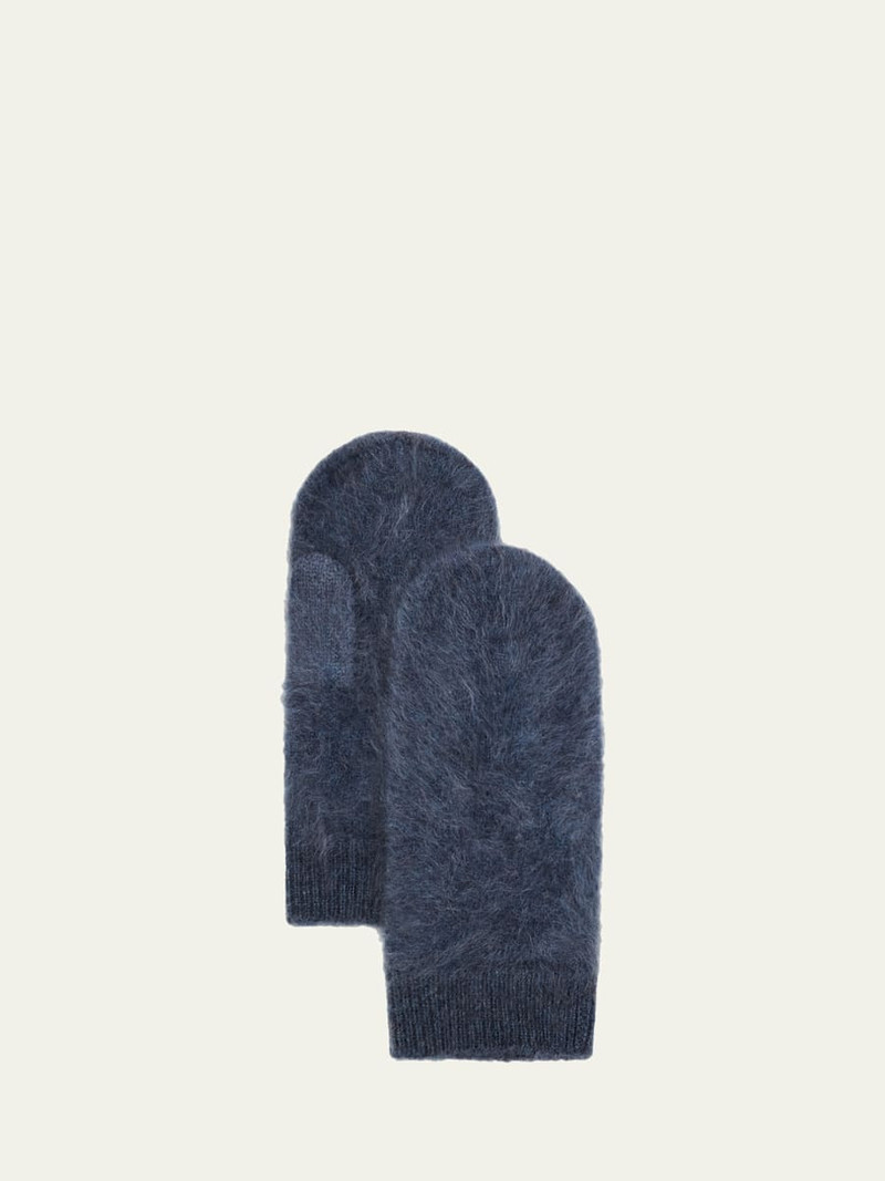 Brushed Cashmere Mittens 1