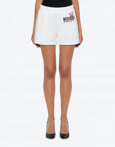 Moschino CHINESE NEW YEAR FLEECE SHORTS outlook