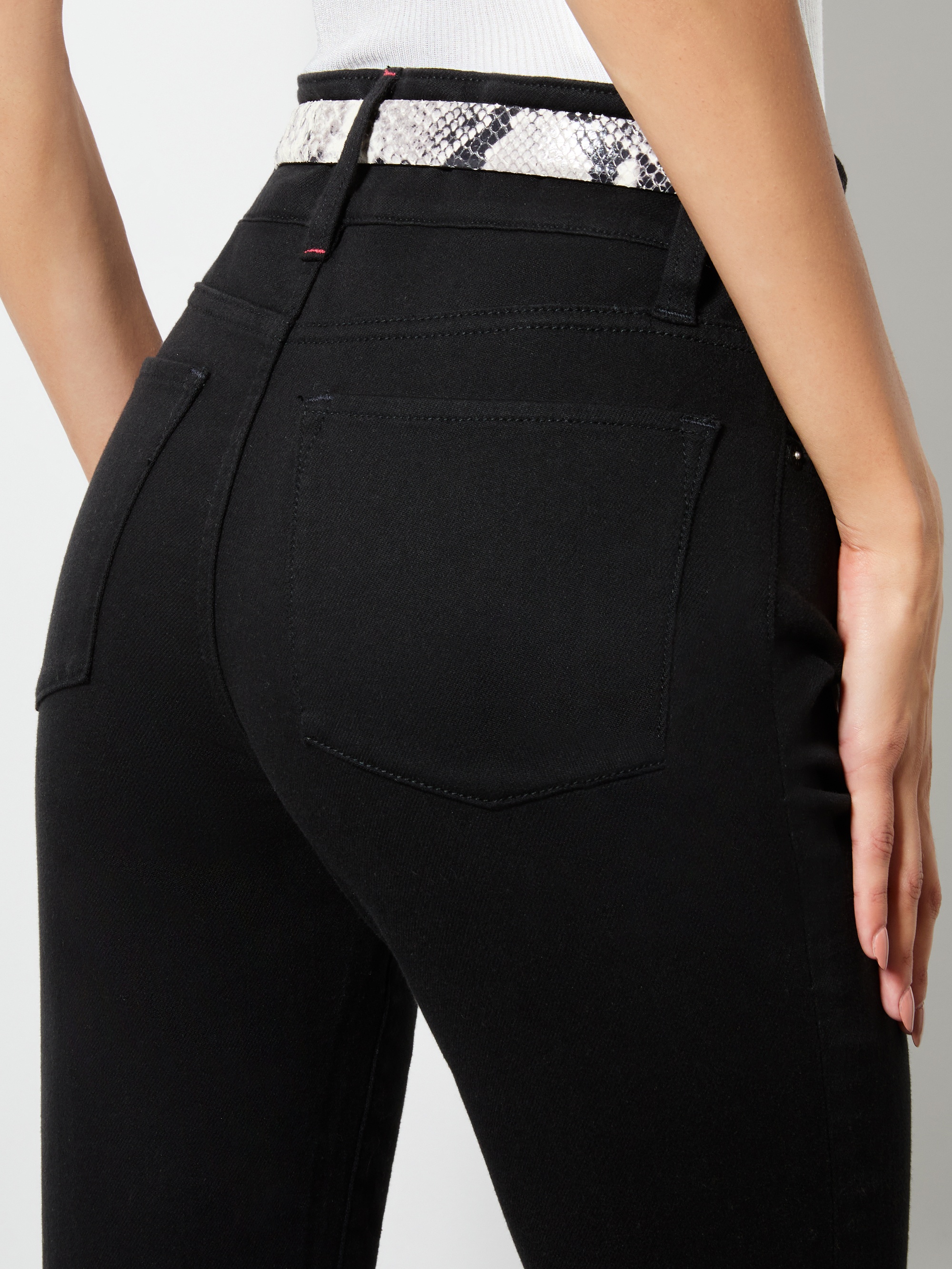 STACEY MID RISE BELL JEAN - 5