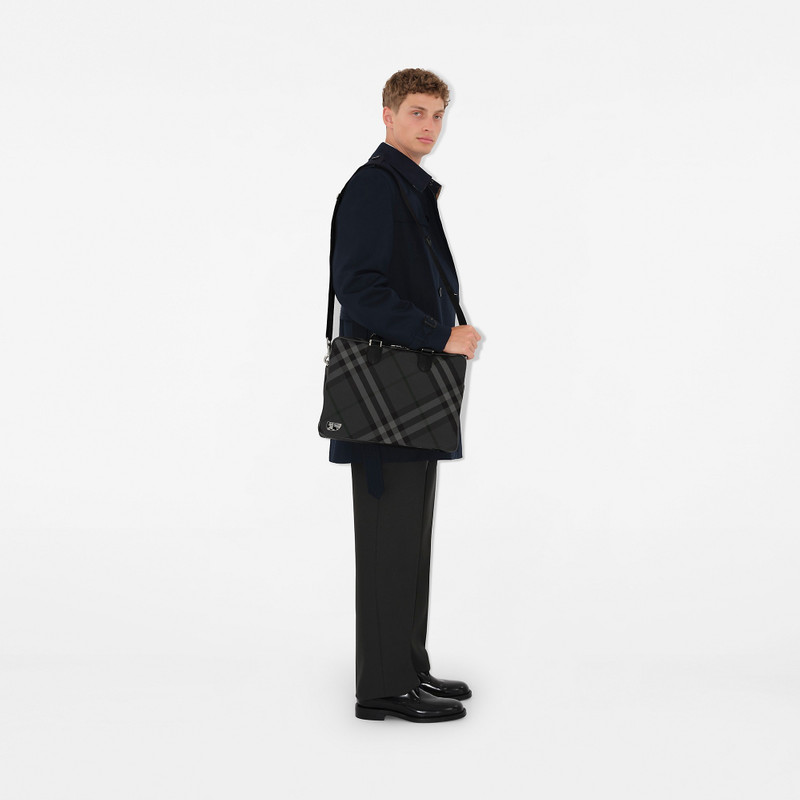 Burberry Check Briefcase outlook