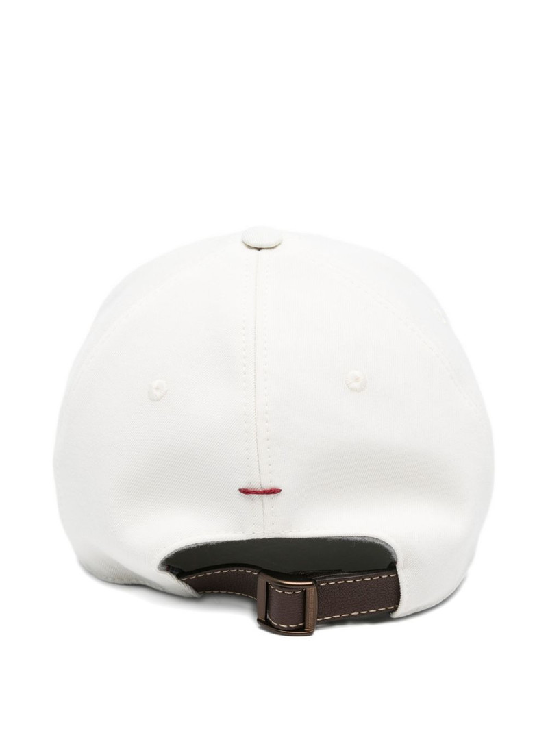 Brunello Cucinelli embroidered-logo baseball cap outlook