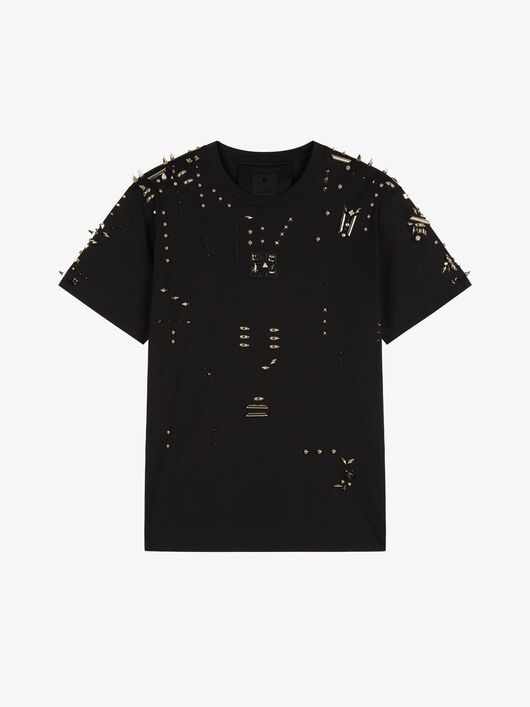 T-SHIRT WITH STUDS - 4