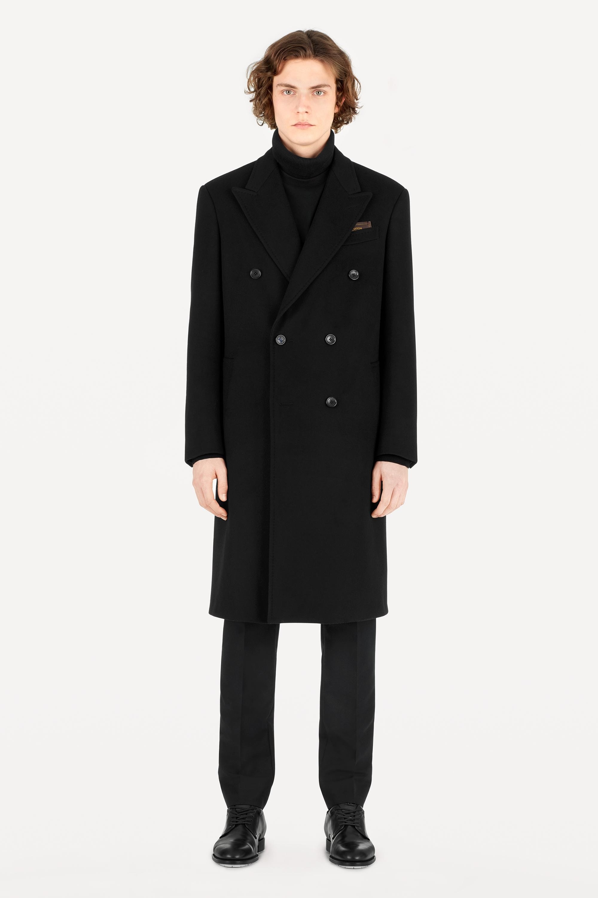 DOUBLE BREASTED TAILORED COAT - 5