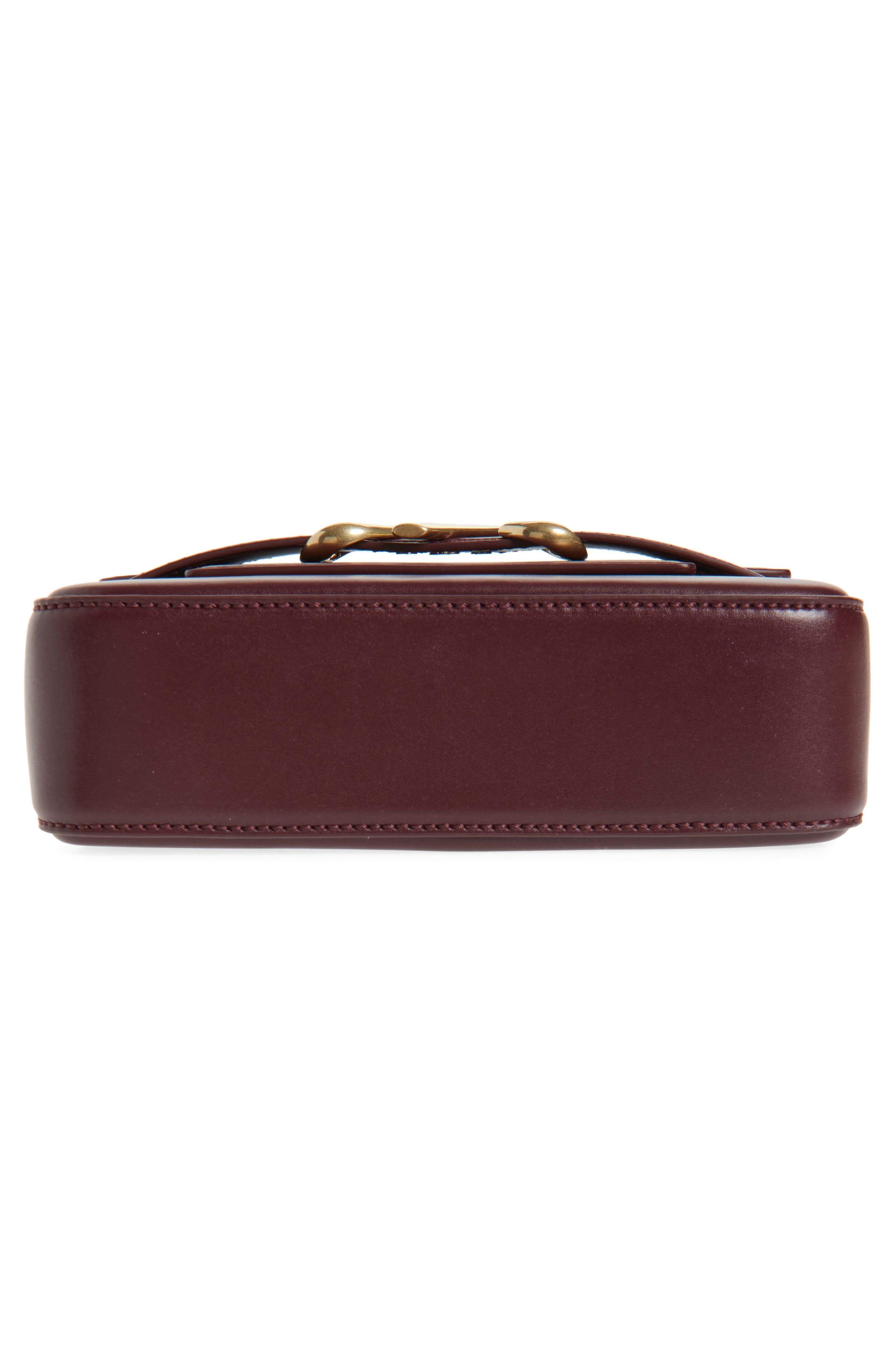 Proenza Schouler Box Leather Shoulder Bag in Dark Red at Nordstrom - 7