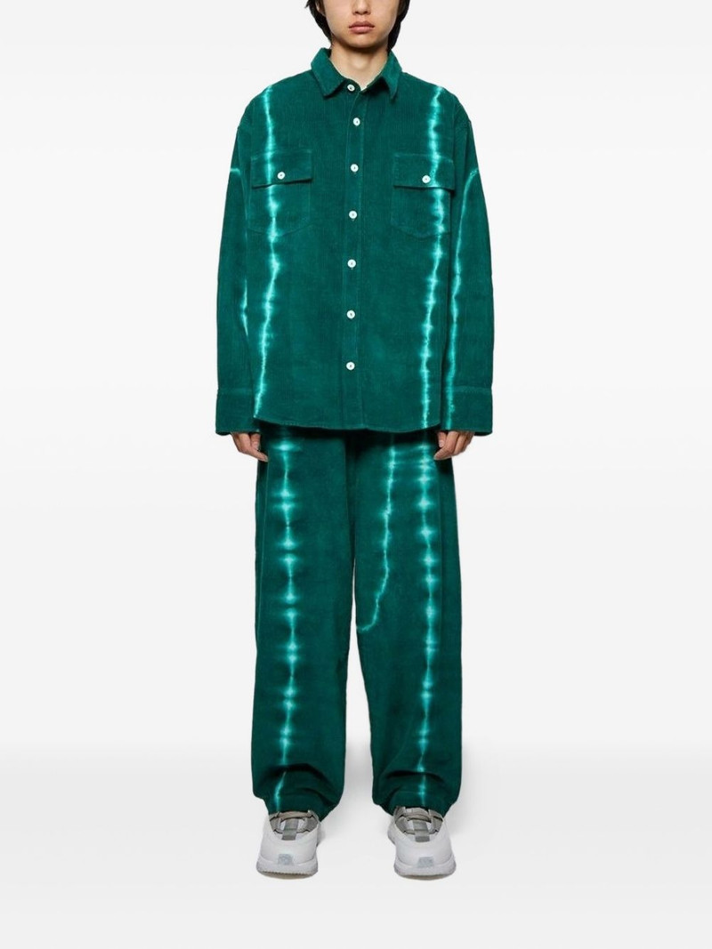 The Elder Statesman Grid Cord Work trousers outlook