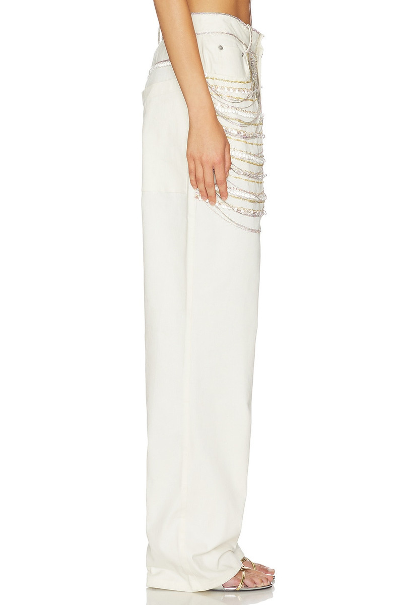 LAPOINTE Embroidered Straight Leg Pant outlook