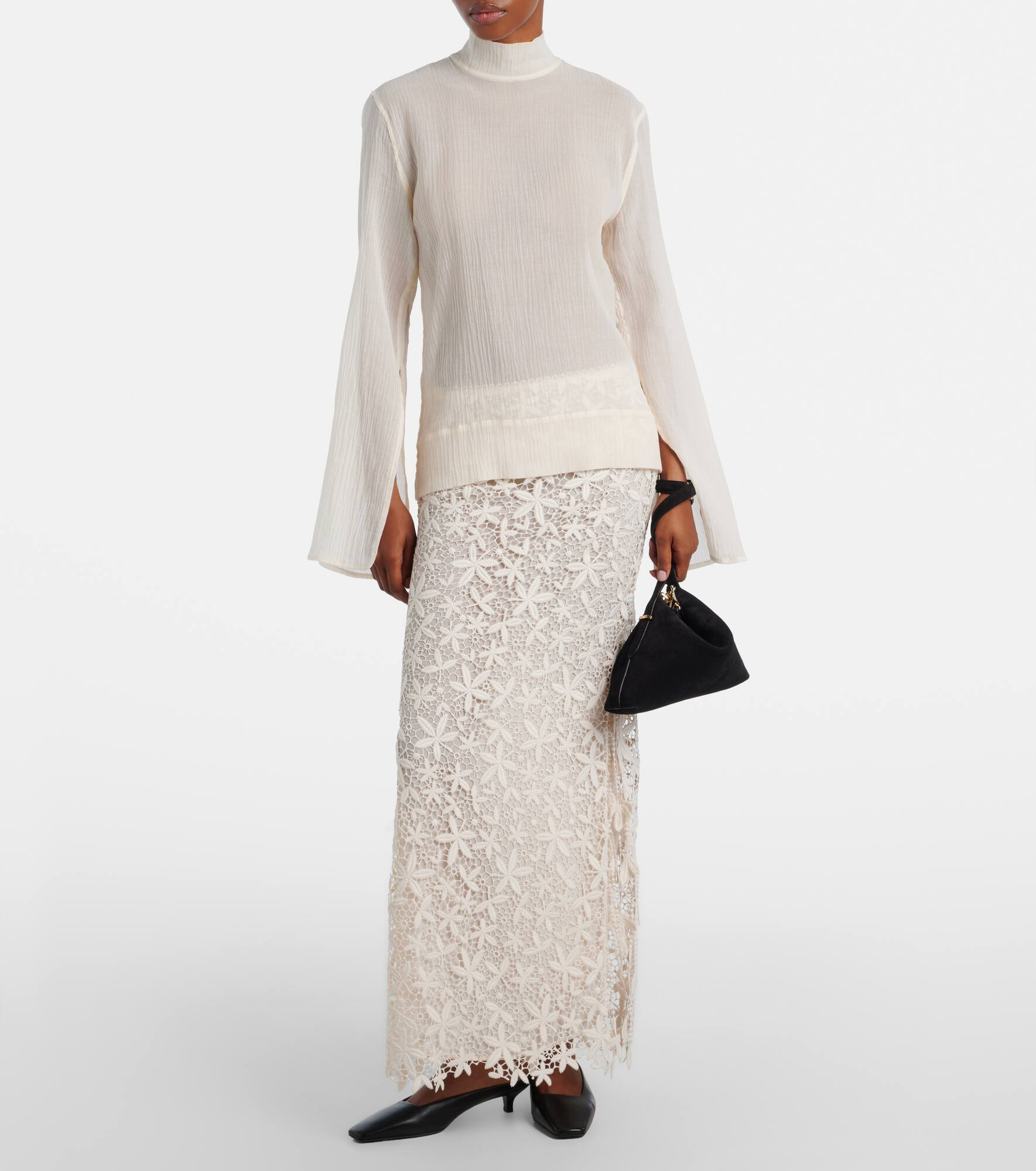 Low-rise maxi skirt - 2