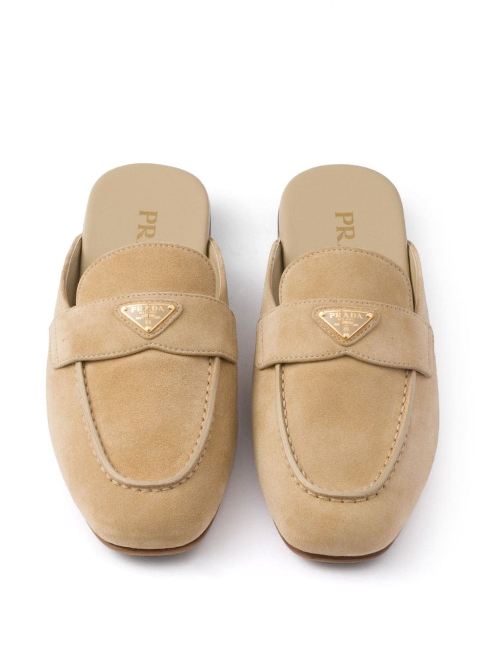 Prada suede mules | farfetch | REVERSIBLE