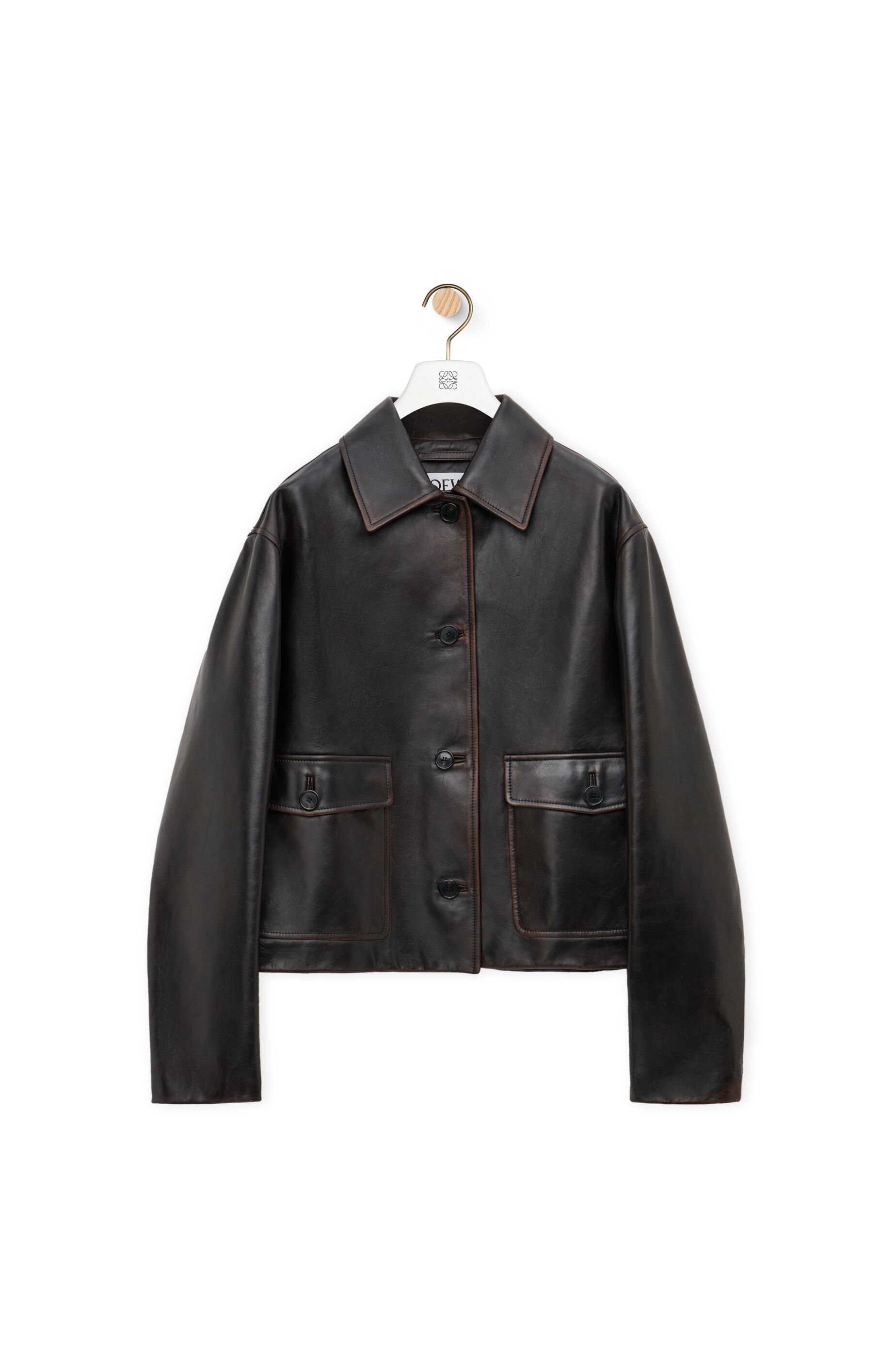 Jacket in nappa calfskin - 1