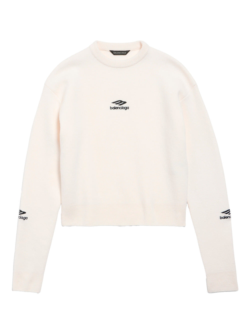 Balenciaga Women Wool Knitted Ski Crewneck - 1