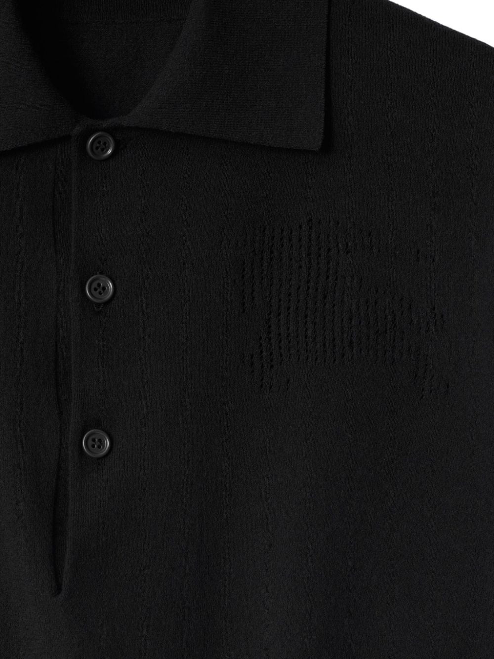 cotton-blend polo shirt - 3