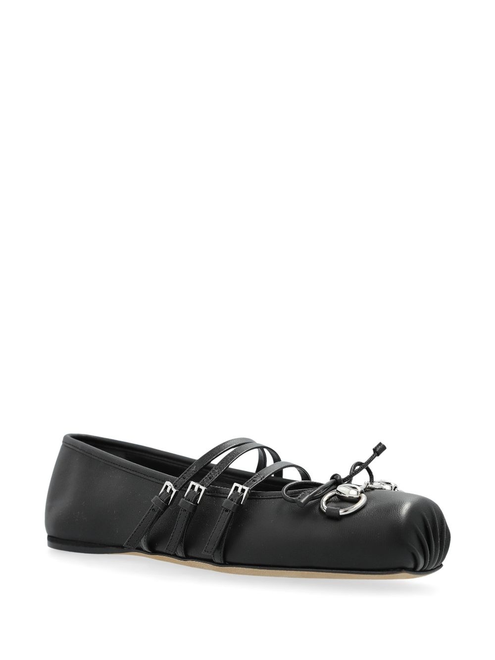 Horsebit ballerina shoes - 2