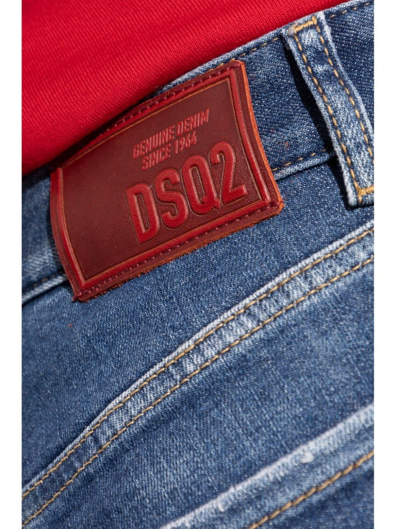 mid-rise flared jeans 5