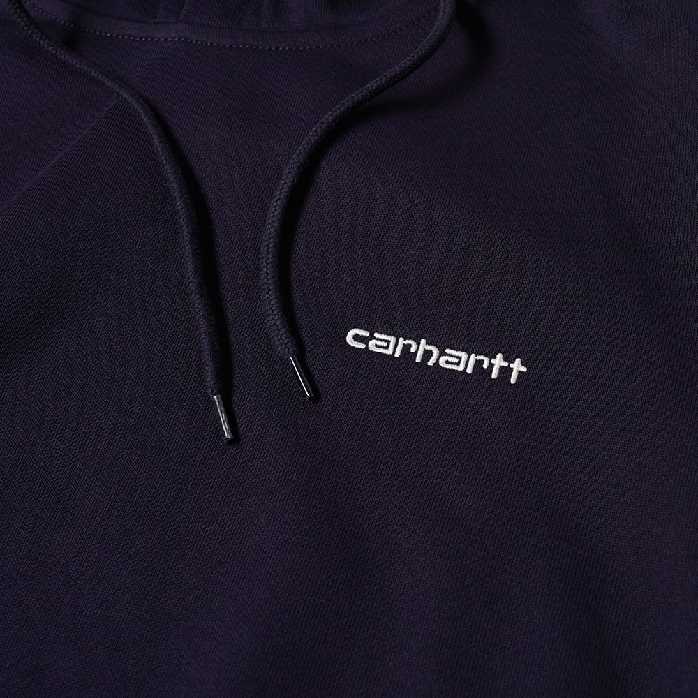 Carhartt WIP Hooded Script Embroidery Sweat - 2