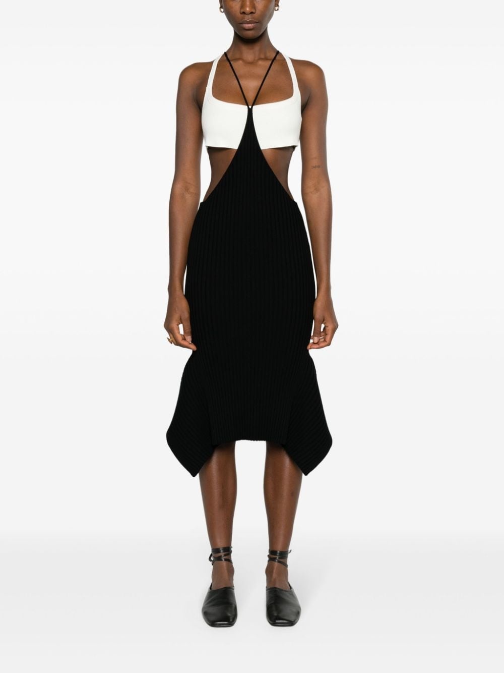 Shala ribbed midi skirt - 2