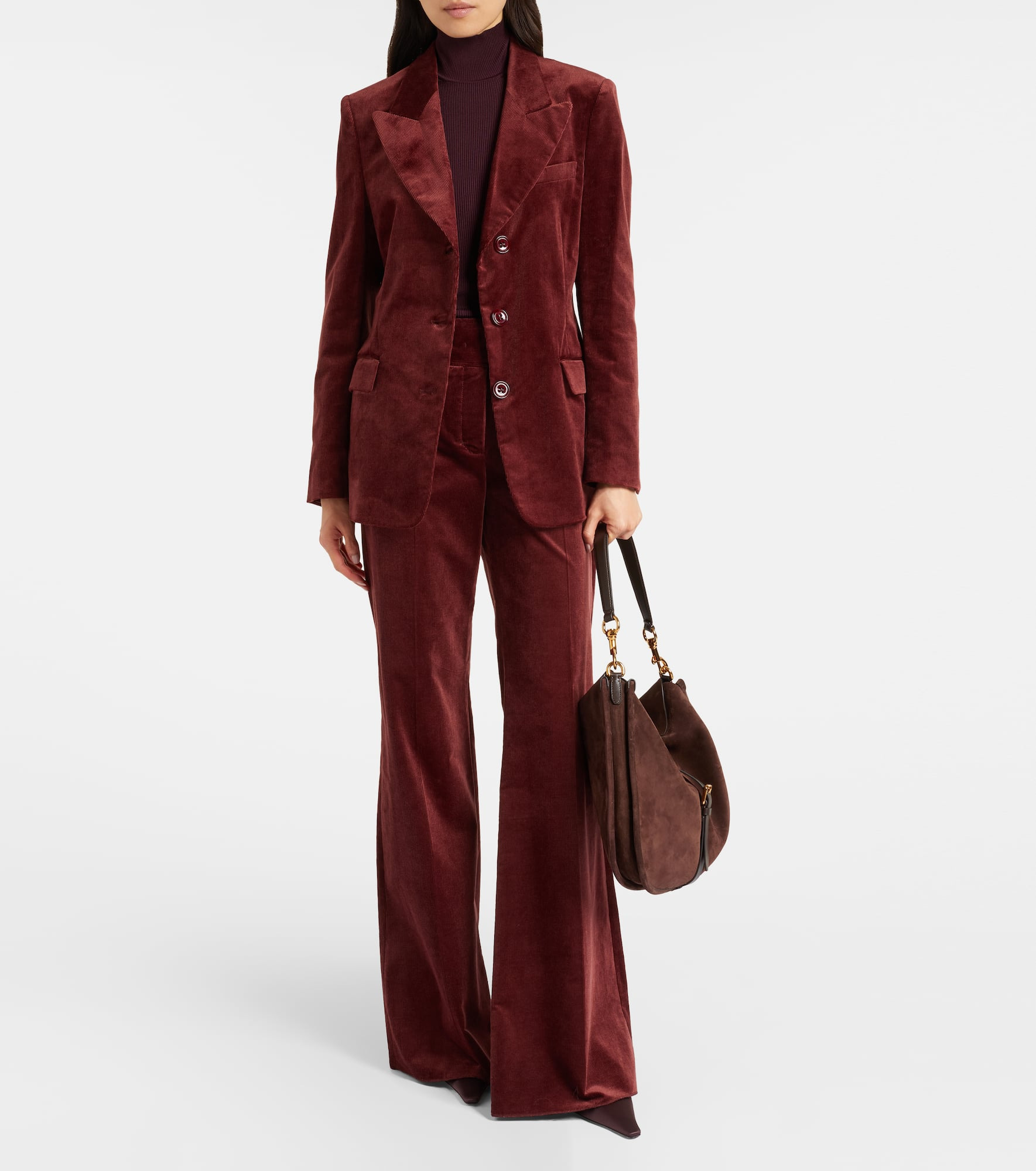 Twisted Structure corduroy blazer - 2