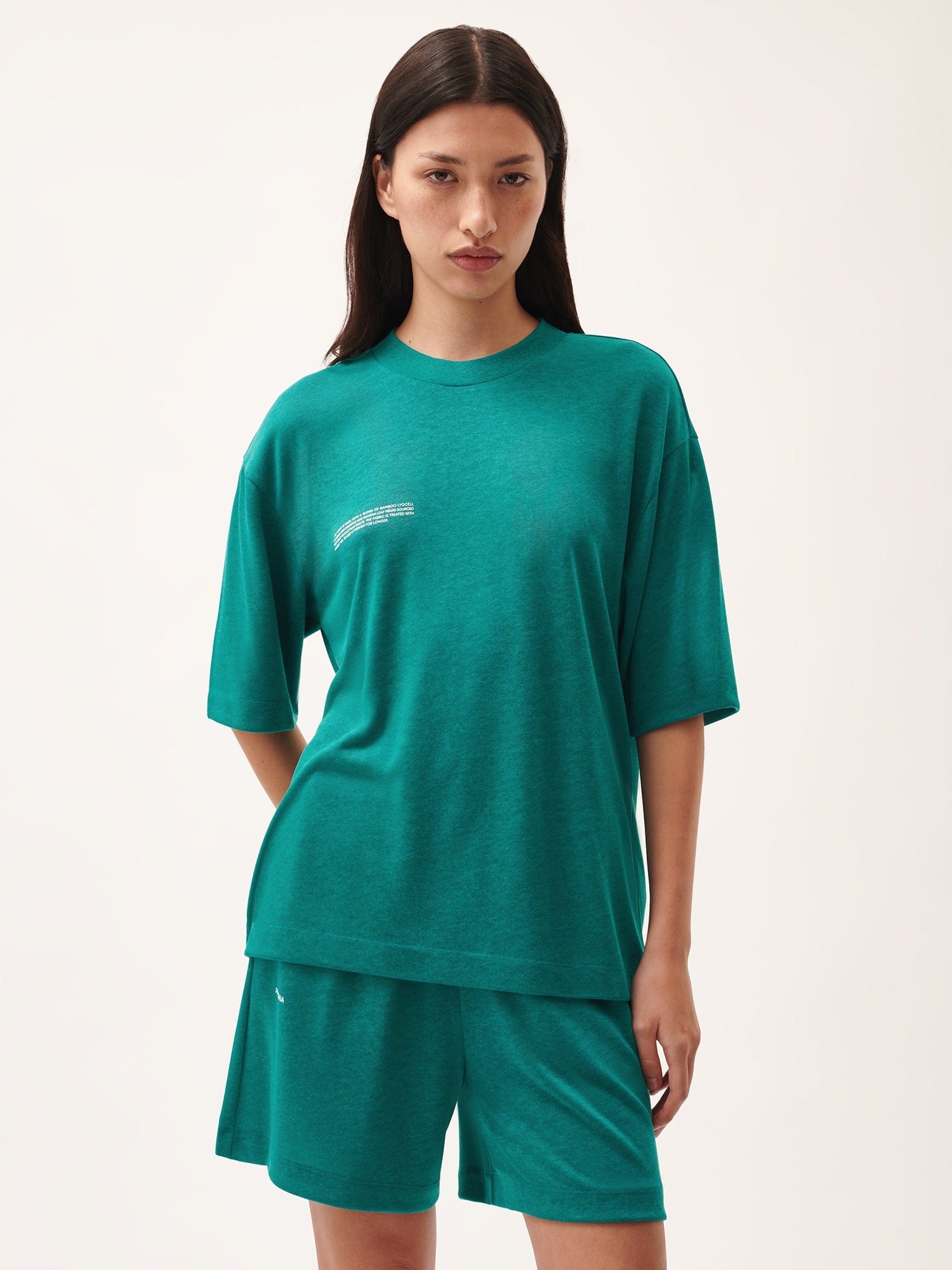 Womens DNA Frutfiber T-Shirt - Scarab Teal - 2