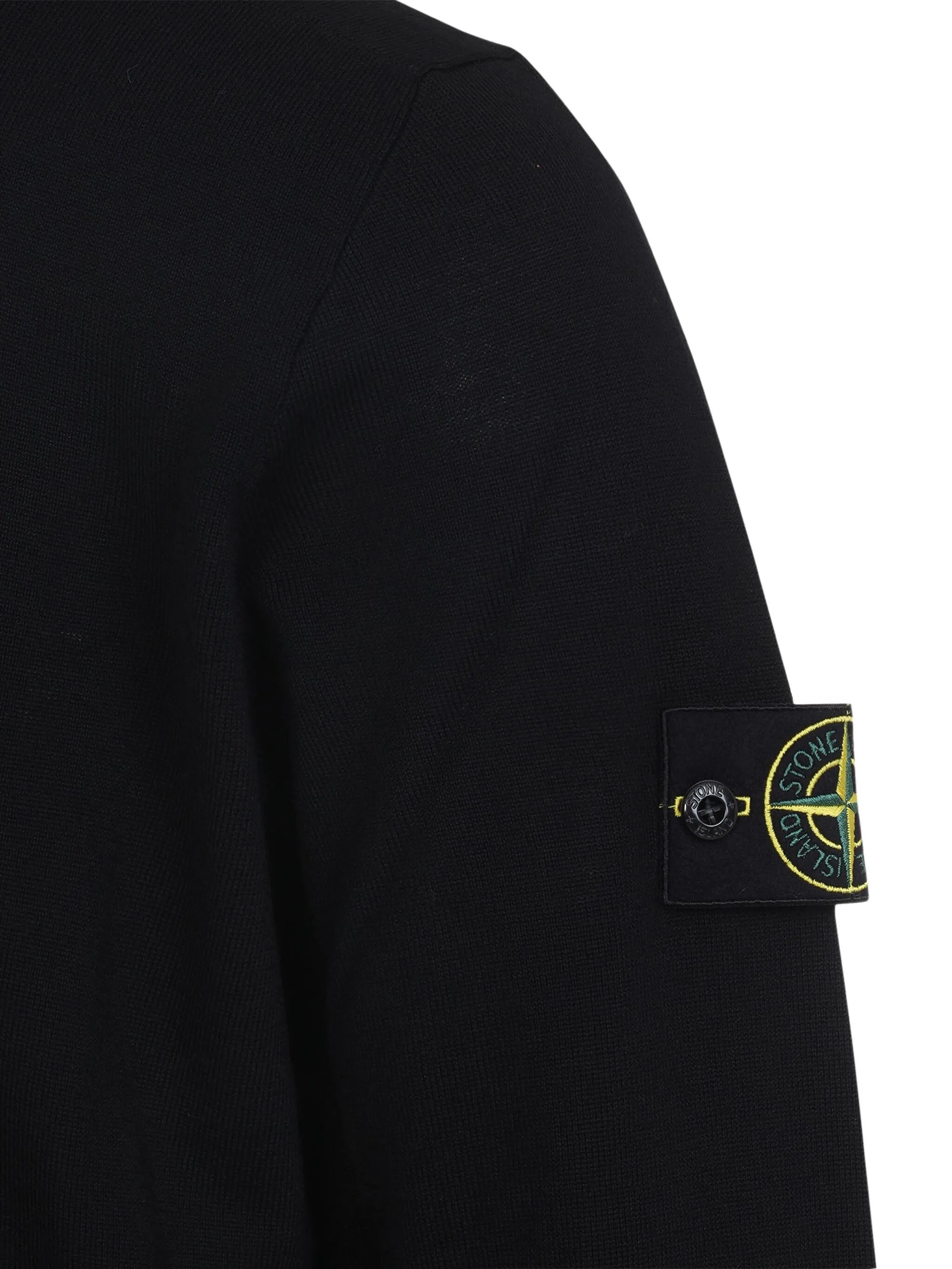 Stone Island Logo-patch Crew-neck Sweatshirt - 2