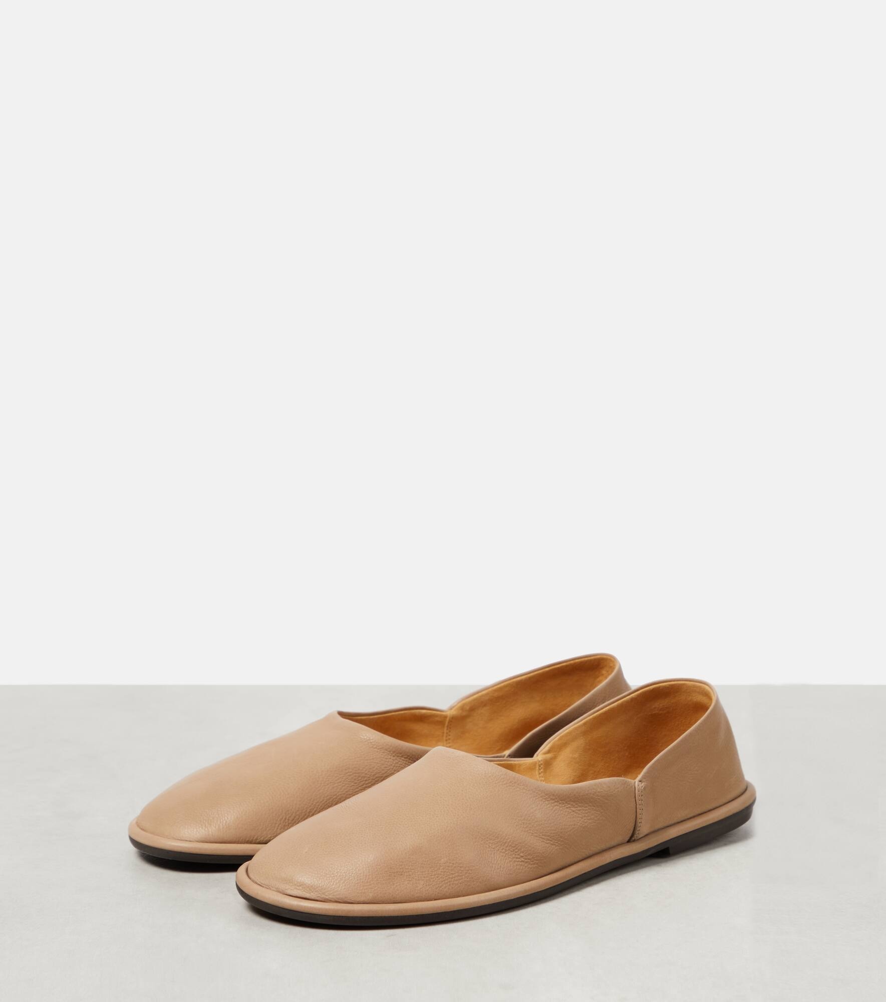 Canal leather flats - 5