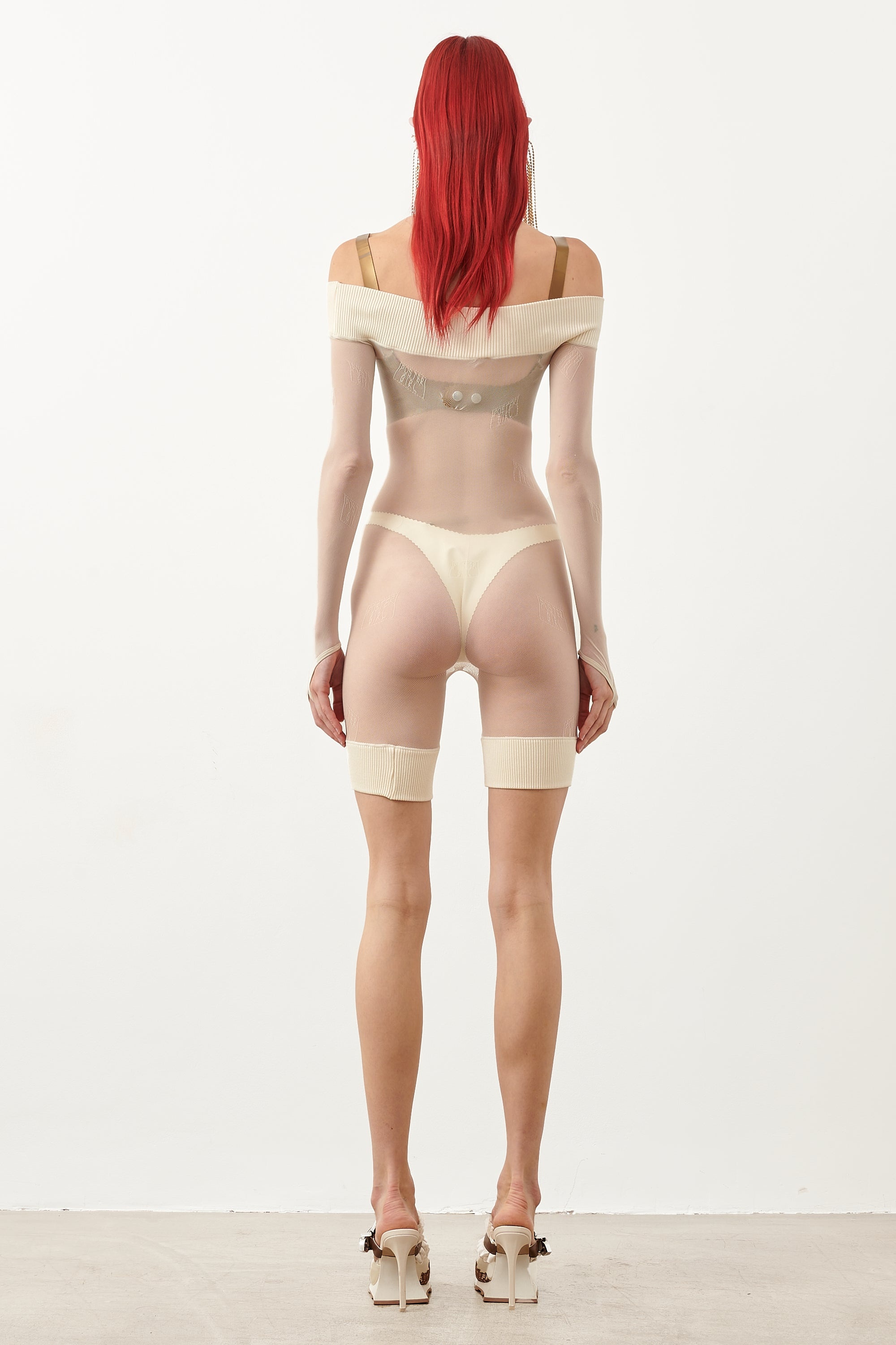 RUM PLAYSUIT OYSTER - 4