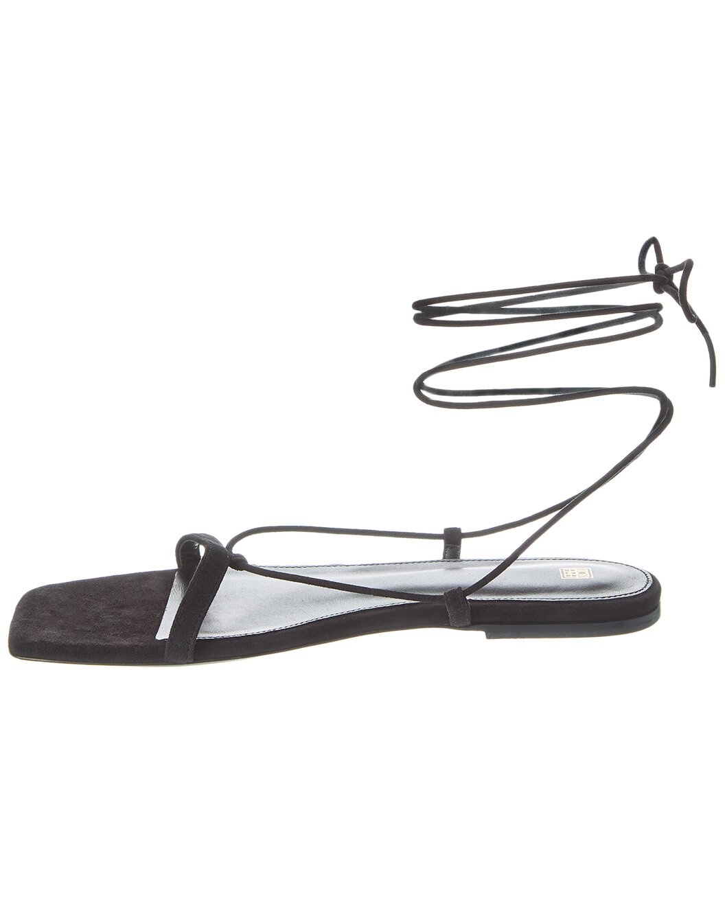 TOTEME Tie-Fastening Suede Sandal - 2