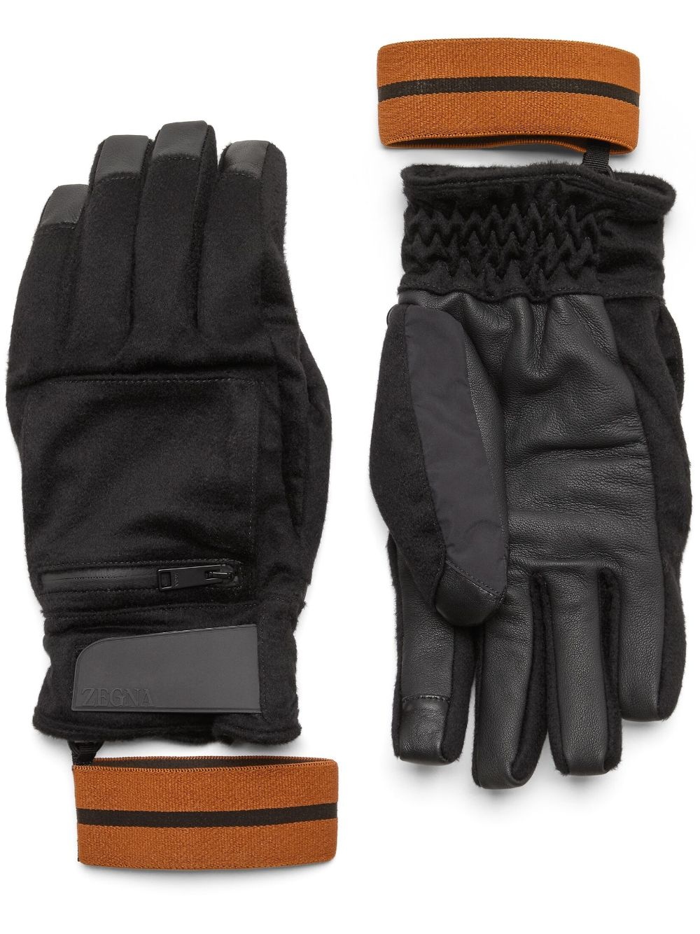 Oasi cashmere ski gloves - 1