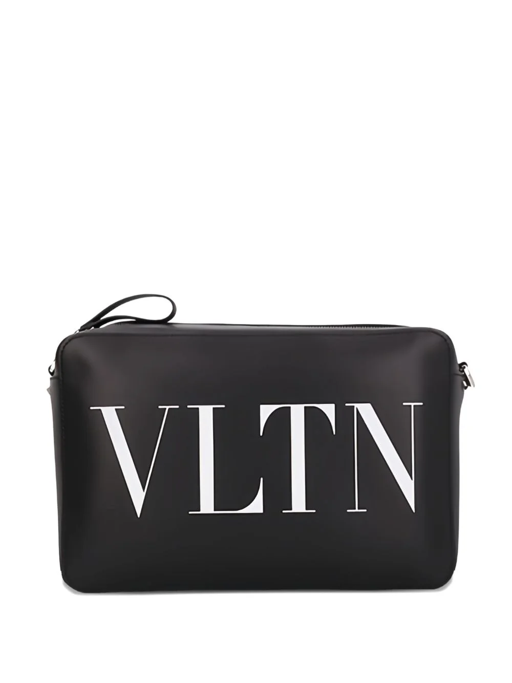 logo-print shoulder bag - 1