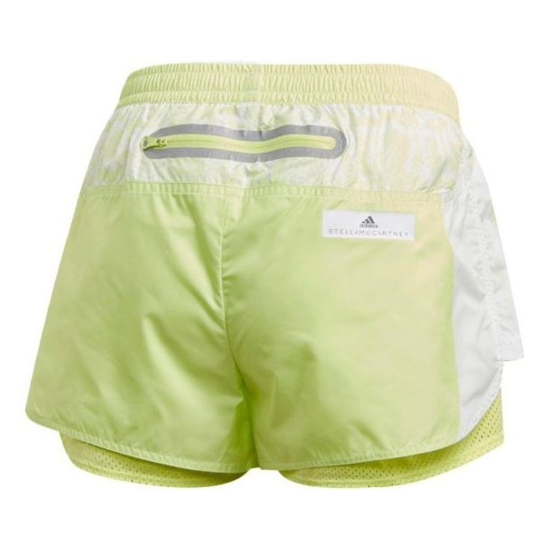 (WMNS) adidas Stella McCartney Shorts Asia Sizing 'Green' FK9699 - 2