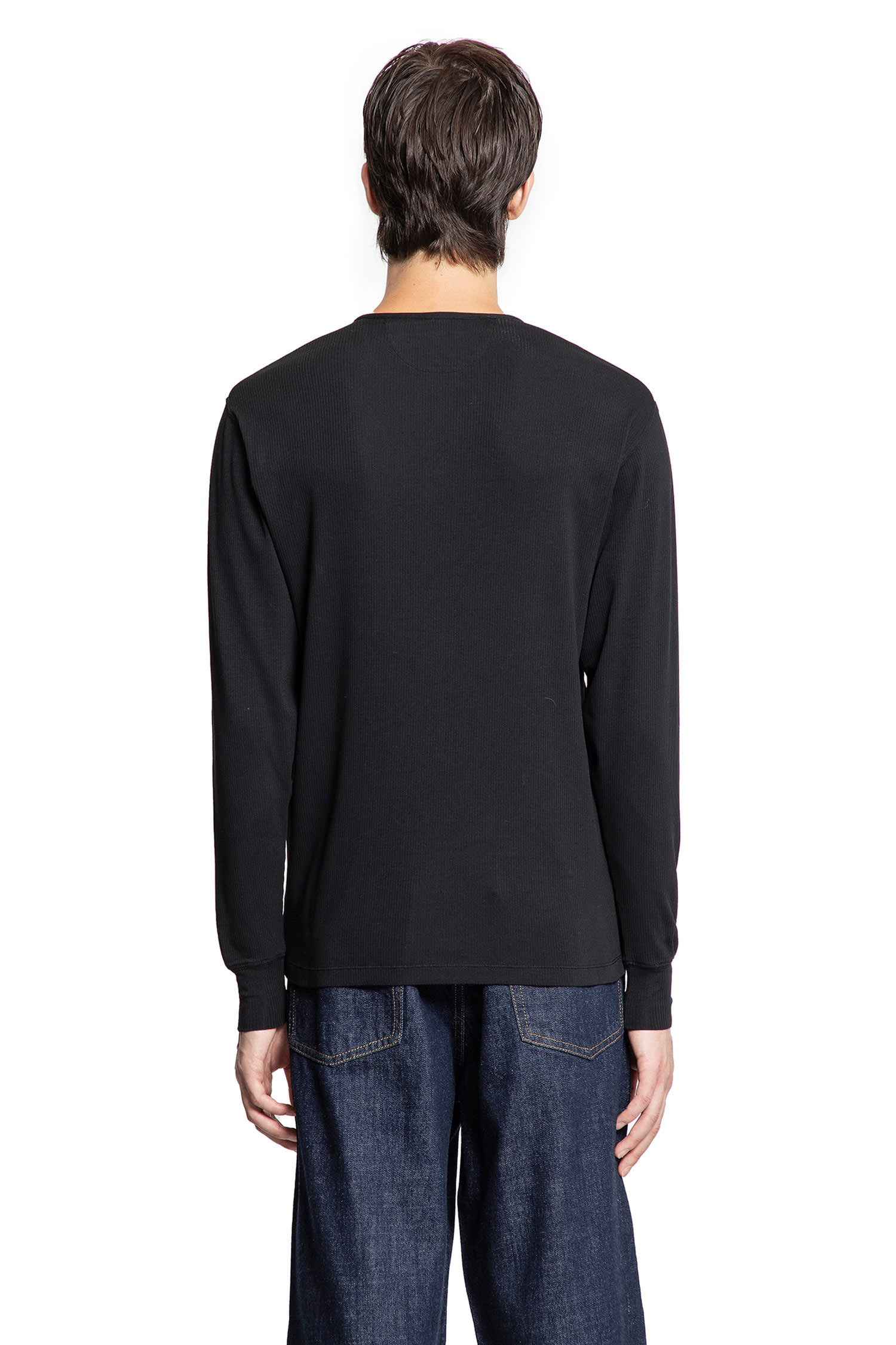 Cotton-Stretch-Rib-Henley-T-Shirt - 3