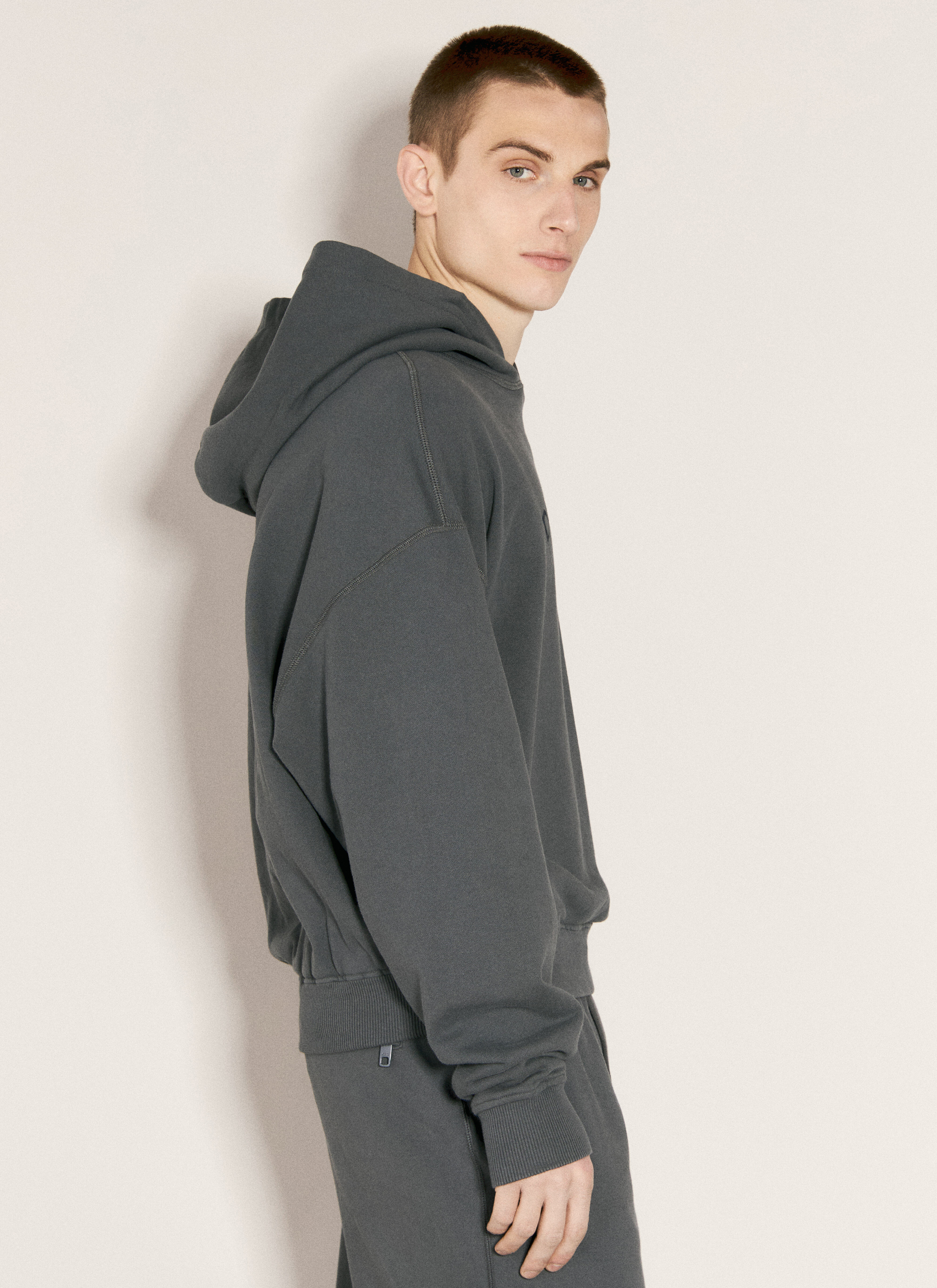 Cropped Hooded Sweatshirt - 5