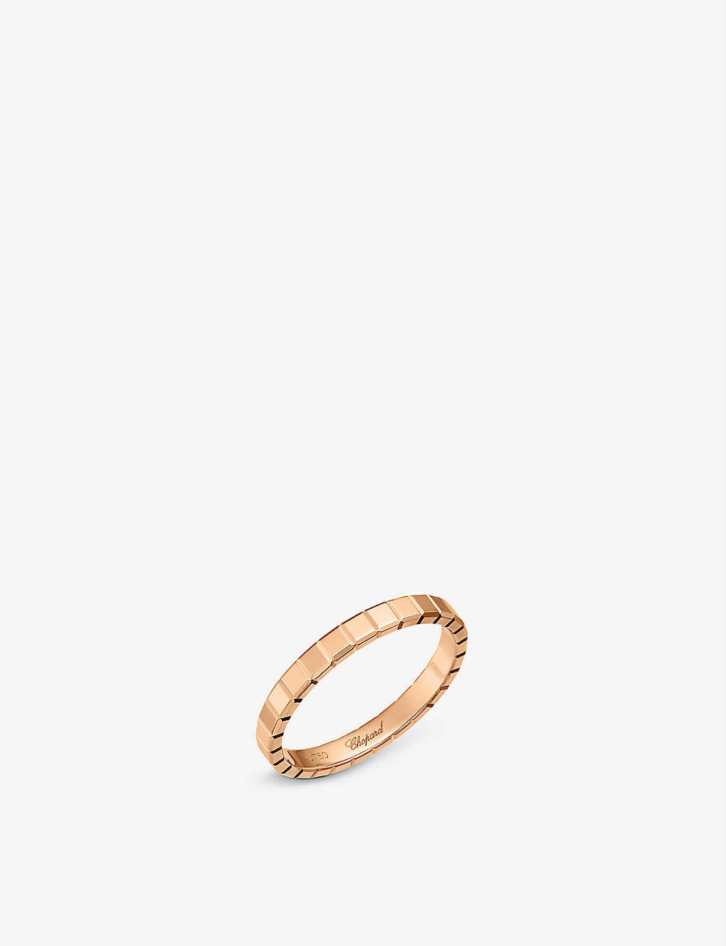 Ice Cube 18ct rose-gold ring - 1
