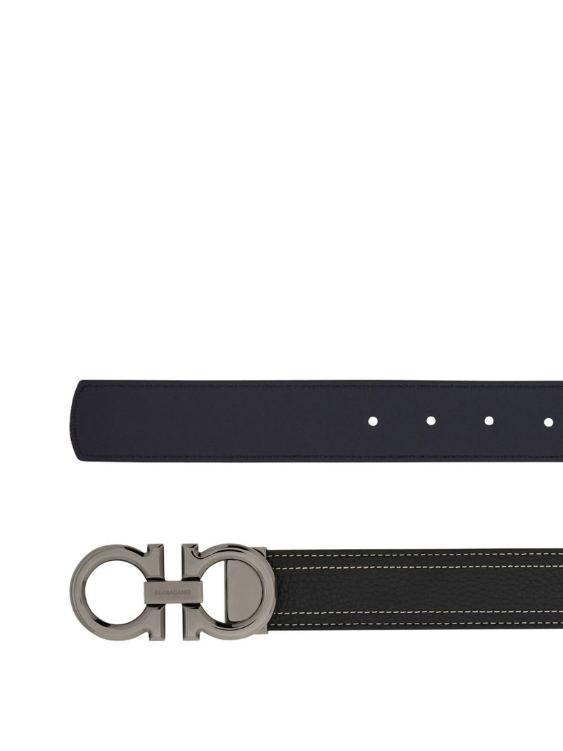 FERRAGAMO Gancini reversible belt outlook
