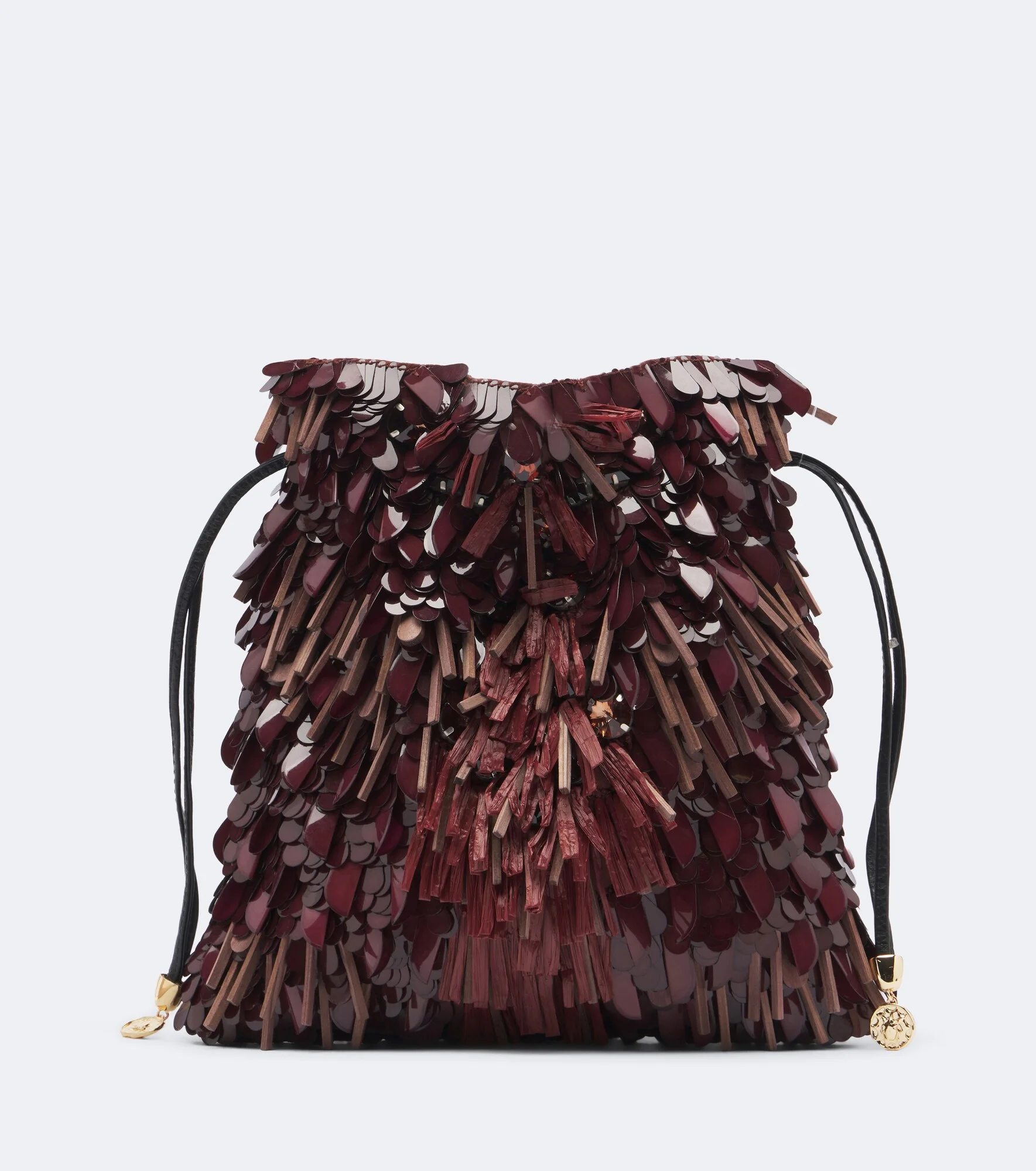 Dustbag embellished pouch - 1