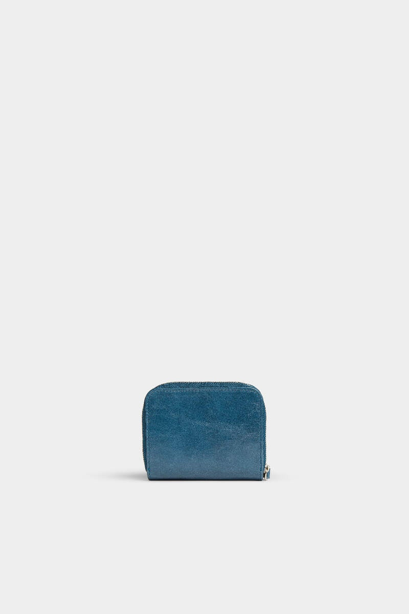 DSQUARED2 GOTHIC DSQUARED2 LEATHER ZIP WALLET outlook