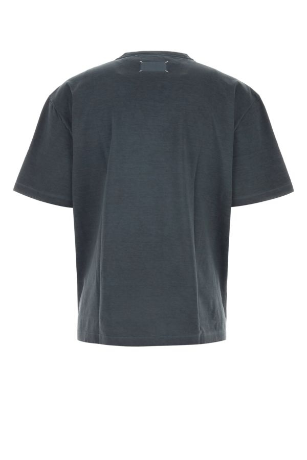 Dark grey cotton oversize t-shirt - 2