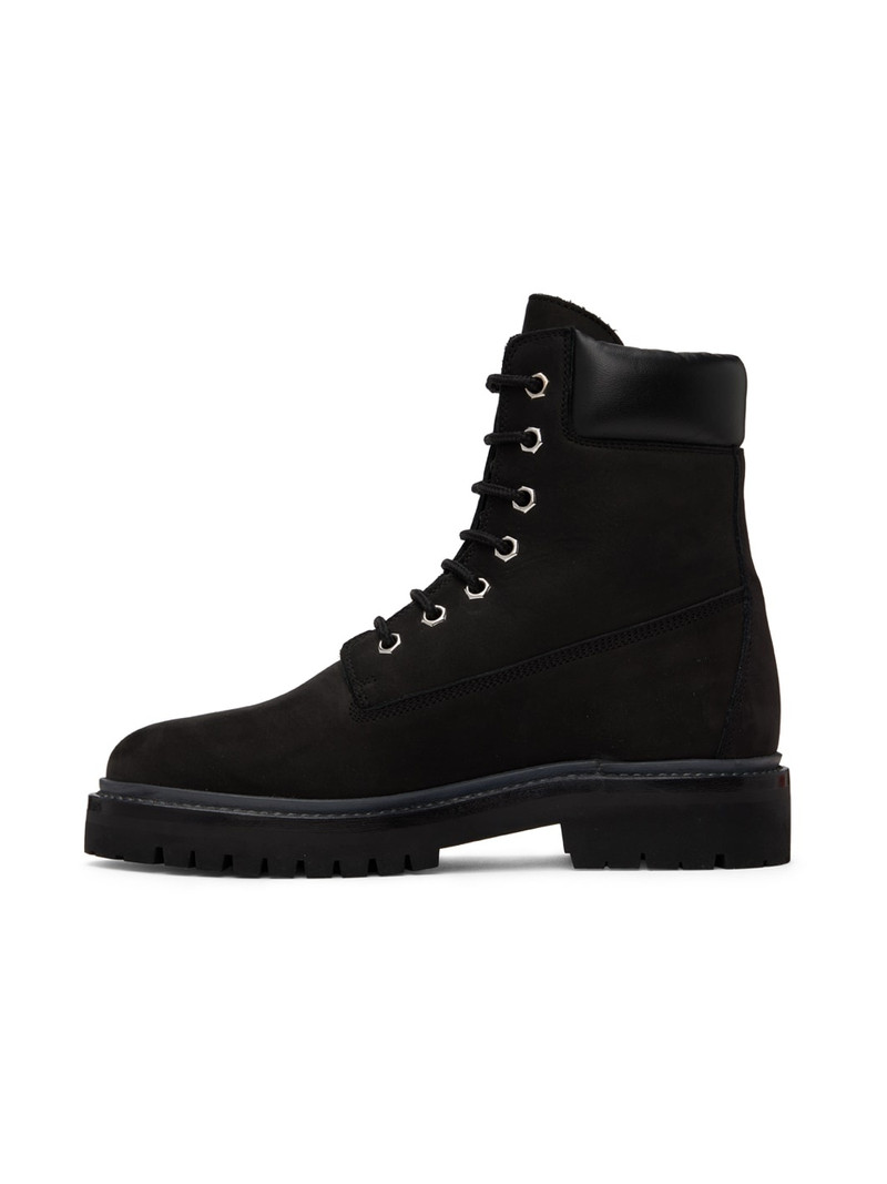LEGRES Black Trekking Boots outlook
