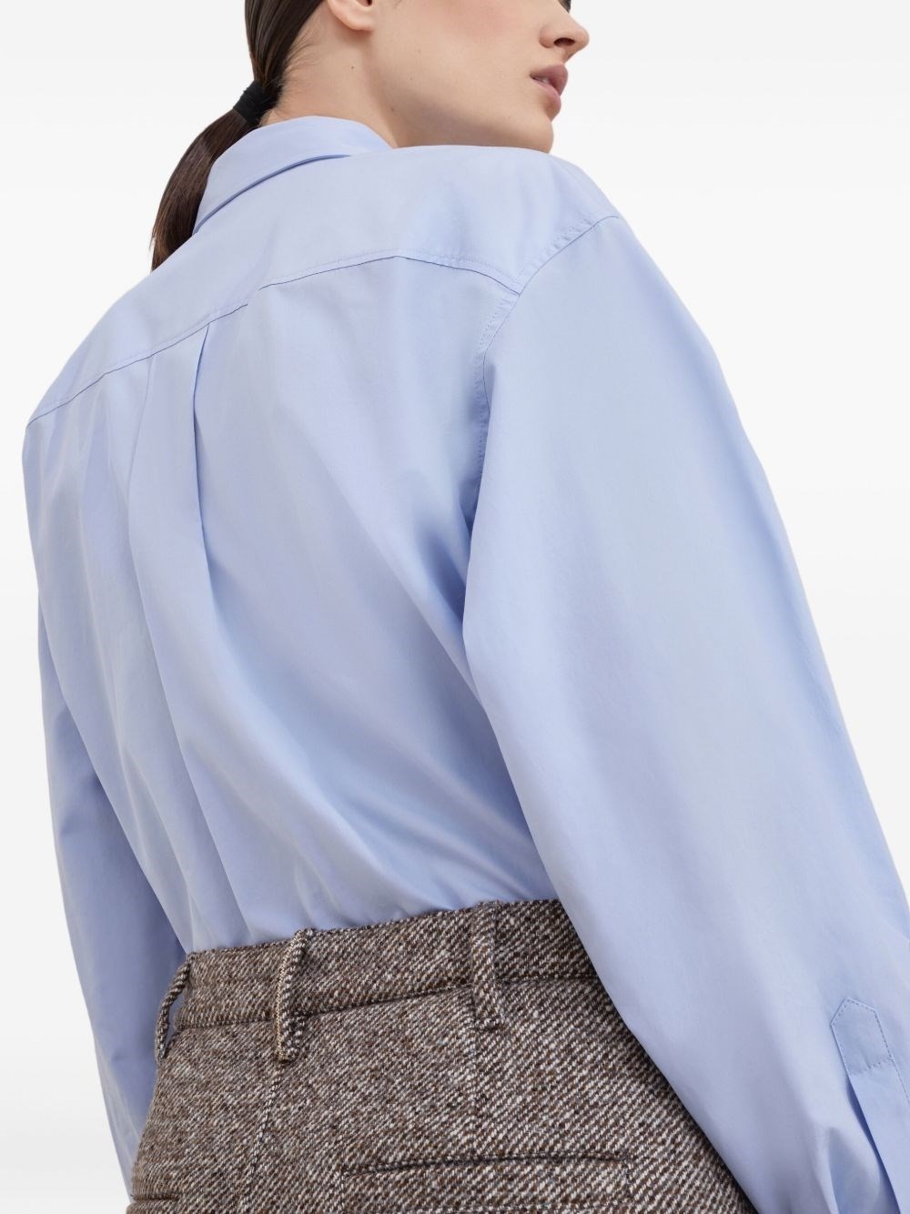Wool long skirt - 4