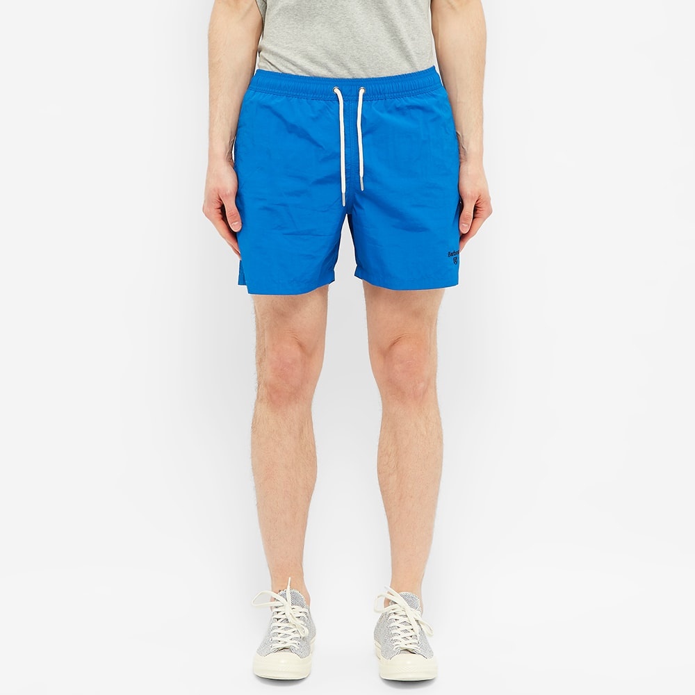 Barbour Essential Logo 5" Swim Short - 3