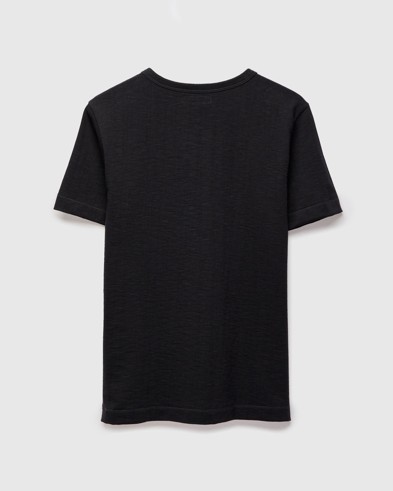 Merz b. Schwanen 2S14 "Good Originals" Super Heavyweight 10.7oz Loopwheel T-Shirt in Charcoal outlook