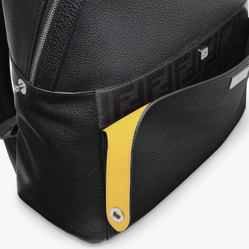 Black leather backpack 5