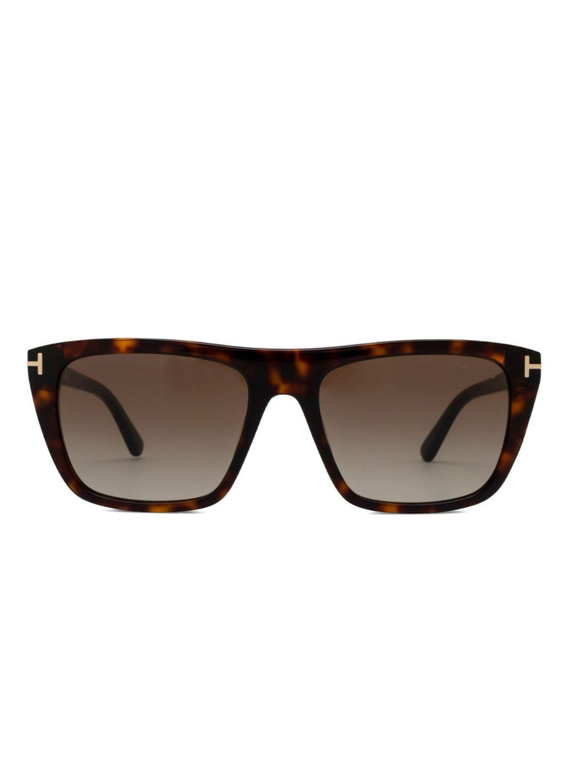 Aslan rectangle-frame sunglasses 1