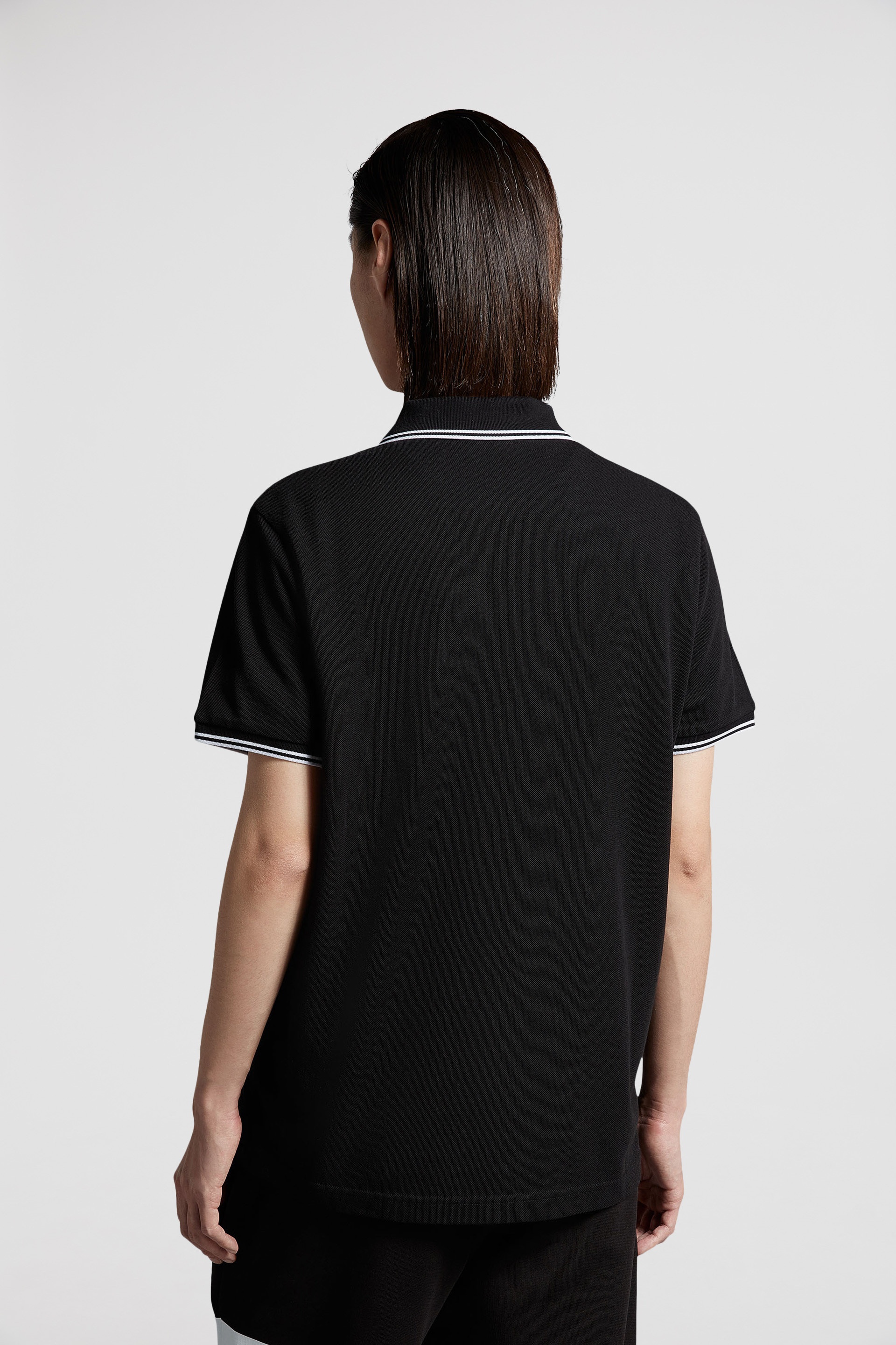 Logo Patch Cotton Polo Shirt - 5