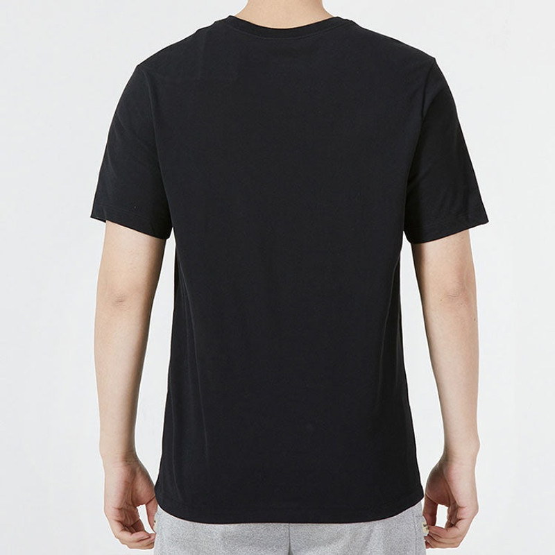 Nike Printing Pattern Round Neck Short Sleeve Black DM5431-010 3