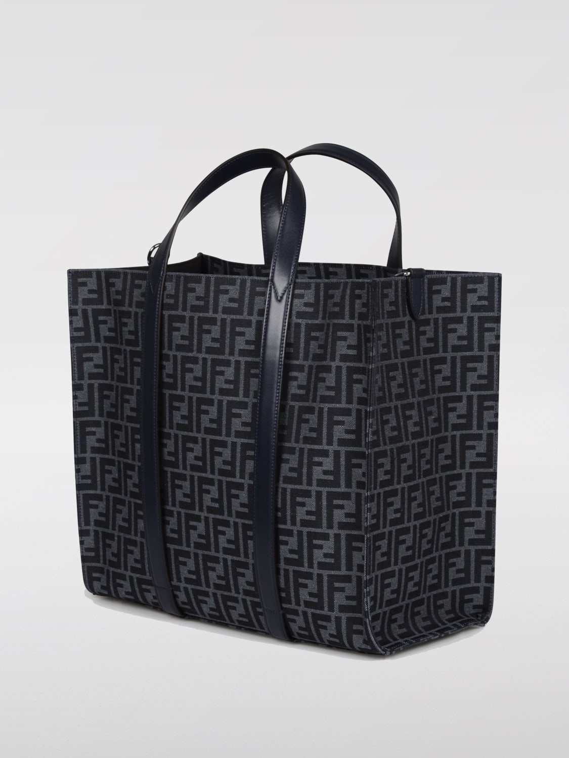 Fendi shopping bag in fabric with jacquard FF monogram - 2
