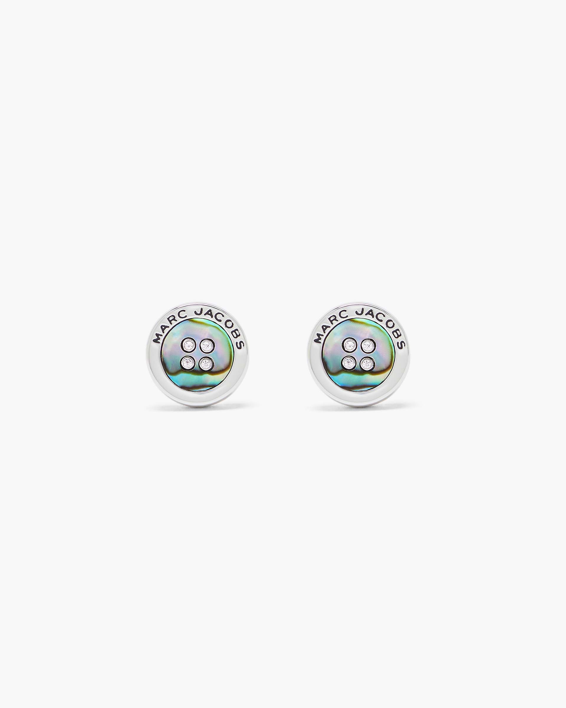 THE BUTTON ABALONE STUD EARRINGS - 4